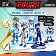 🆕 BoBoiBoy Mechamato FGURA Original BoBoiBoy Taufan Halilintar Gempa Blizzard Nova Frostfire Sopan F