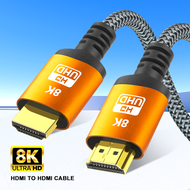 High Speed HDMI Cable With Ethernet,Aluminum Shell HDMI Cable,HDMI Braided Cord Cable,High Speed HDMI 2.1 Cord 8K60Hz 3D Compatible for PS5, PS4,UHD TV and PC.