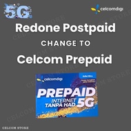 Redone Postpaid Change To Celcom Prepaid Celcomdigi Prepaid Edisi Biru Mnp