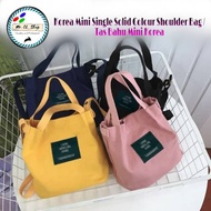 Korean MINI SINGLE SOLID Color SHOULDER BAG/Korean MINI SHOULDER BAG