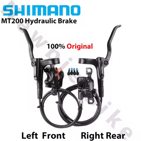 SHIMANO MT200 MT201 M315 Hydraulic Disc Brake for MTB Mountain Bike MT200 Brakes 2 Piston 3 Finger S