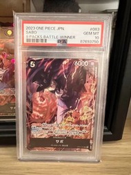 海賊王 One Piece Card Game PSA  Winner Card Sabo OP04-083 薩波