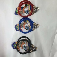 Bicycle padlock can be used for helmet locks