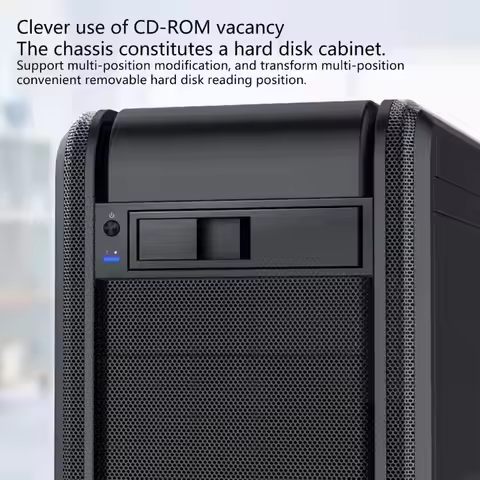 462E 3.5inch Trayless Hot Swap Mobile Rack Backplanes Mobile Rack Enclosure for 3.5 Hard Drive Adapt