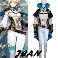 Game Genshin Impact Jean Cosplay Costume New Suit Uniform Halloween