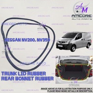 NISSAN NV200 - TRUNK LID RUBBER / REAR BONNET RUBBER / BOOT RUBBER