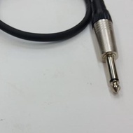Canare audio cable 1mtr + akai jack 6.5mm male to male