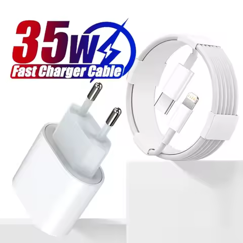 35w PD Original Fast Charger for iPhone 13 Pro 14 Plus 11 12 mini XS Max XR X iPad Air Quick Chargin