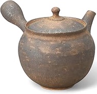 J-kitchens Tokoname Pottery Teapot, Modern Stylish, 9.1 fl oz (280 cc), Made in Japan