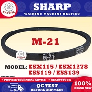 ESX115 / ESX1278 / ESS119 / ESS139 SHARP WASHING BELTING GEARBOX BELTING BELT M-21 / O-500E M-21E M2