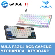 AULA F3261 RGB BLUE SWITCH MECHANICAL GAMING KEYBOARD