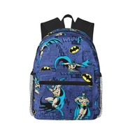 DC Unisex Backpack Student Canvas School Bag Travel Bag Laptop Bag