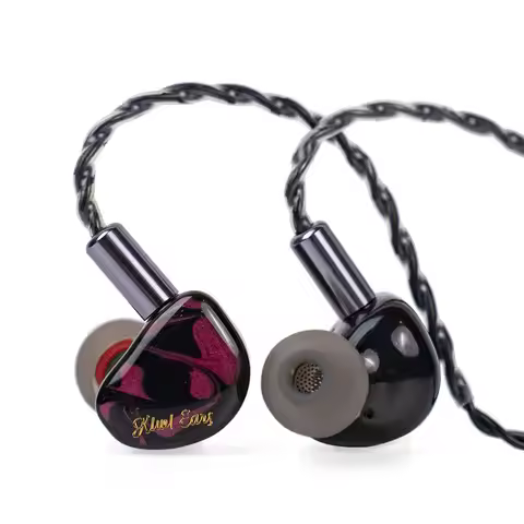 Linsoul Kiwi Ears Cadenza 10mm Beryllium Dynamic Driver IEM 3D Printed with Detachable Interchangeab