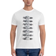 High Quality Porsche 911 Turbo 1990 Pure Cotton T-Shirt Man
