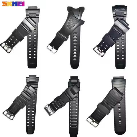 Watch Band 1025 1278 1251 1068 0931 1416 2100 PU/Rubber Watches Strap For Skmei Different Model Watc