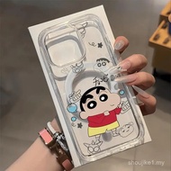 For iPhone 11 12 13 14 15 16 Pro Max Pro Plus Clear Magnetic Case Cute Xiaoxin Cartoon Design Soft T