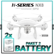 Drone Nartor Nx8 - Drone Gps Termurah Bisa Angkat Camera Action Cam
