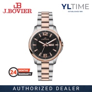 [2 Years Warranty] J.Bovier Lady B15-QS182LRTT_KI Analog Quartz Watch (100% Original & New)