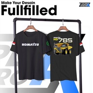 Komatsu Hd785 Cool T-shirt Mining Heavy Equipment