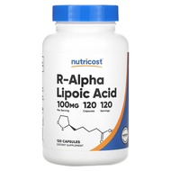 Nutricost, R-Alpha Lipoic Acid , 100 mg , 120 / 240 Capsules