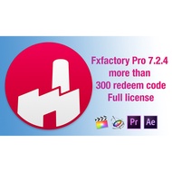 Fxfactory Pro 7.2.6 lifetime update more than 300 redeem code For MAC/M1 For FCP/motion/PR/AE