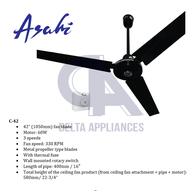 Asahi C-42 Ceiling Fan 42"