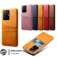 Card Slot Wallet Case for Xiaomi Mi 11T Pro Mi 10T Pro 11 Ultra Lite Pro Case Luxury Slim PU Leather Hard Protective Cover