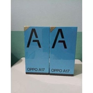 NEW/BARU OPPO A17 RAM 8 (4+4) ROM 64 8/64 GB ORIGINAL GARANSI RESMI 3 TAHUN 2/16 2/32 3/32 3/64 4/64