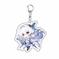 Genshin Impact keychain Skirk Arlecchino interlayer acrylic keychain pendant