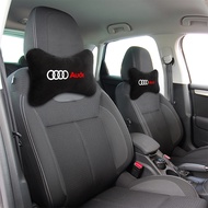 1pcs Car Bone Pillow Pure Cotton Car Headrest Protect Neck Vertebra Car Seat Sleep Pillow for Audi A