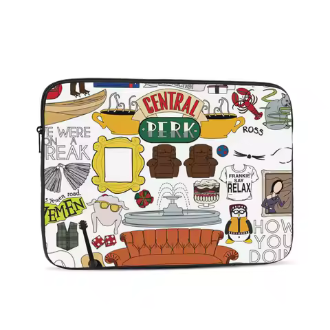 Friends Tv Show Computer ipad Laptop Cover Case Laptop Sleeve Bag Portable Cover Fundas Pouch