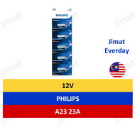 PHILIPS A23 A27 12V Battery Batteri Bateri 23A GP23A DL23 L1028 V23 A23BP MN21 27A CA22 27AE LR27A L