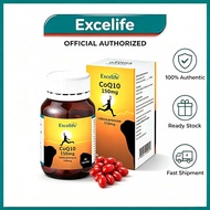 Original Imported |Excelife CoQ10 150mg Ubidecarenone 60 Capsules | Heart Health Support Antioxidant