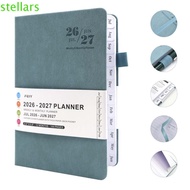 STELLARSYNC Agenda Planner Notebook, Simple A5 2026-2027 Schedule Book, Week Planner Convenient Thic