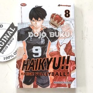 Haikyu Comic!!: Fly High! Volleyball! 08 - Bookpaper by Haruichi Furudate Haikyuu Manga