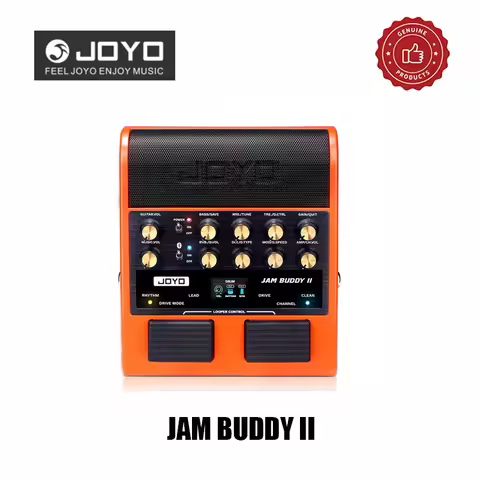 JOYO JAM BUDDY II Electric Guitar Amp speaker & Multi-Effects Pedal Combo OTG Recording 14 Amp Model