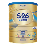Wyeth 惠氏 S-26 再升級版 金幼兒樂幼兒成長配方 S-HMO 3號奶粉 1~3歲  1.6kg  1罐