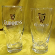 2 different variations Guinness Beer Glass