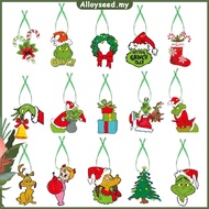 ✥Alloyseed✥【High Quality】 Grinch Christmas Tree Decorations Christmas Tree Hanging Ornament Christma
