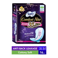 SOFY COMFORT NITE SLIM WING 35.5cm 16pcs