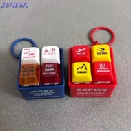 ZENDEN​ Pilot Keychain, Highly Simulated Sound Effects EGPWS Warning Simulator, Collection Plastic 7