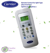 Remote Control for Carrier Highwall (Non Inverter)- Handheld wireless remote control for aircon