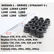 SANWA Japan Viton Valve Seal - Nissan Datsun L20 L24 L26 L28 Fairlady 260Z 280Z Laurel 130 Cedric 33