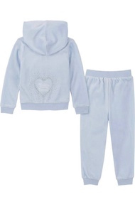 Juicy Couture 女童天鵝絨運動套裝