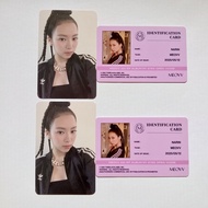 Sharing MD Meovv Student ID Card - Photocard Meovv Sooin Gawon Anna Narin Ella