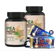 GOOD MORNING Pea Protein 1kg x 2tin free 420g GSure