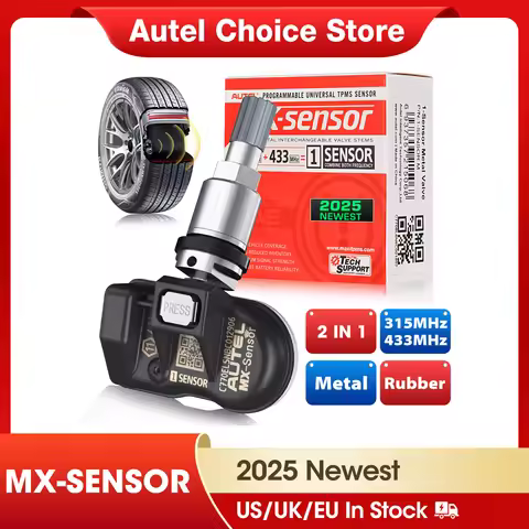 Autel 2in1MX Sensor 433MHZ+315 MHZ Mx-Sensor TPMS Tire Repair Tool Automotive Accessory For MaxiTPMS