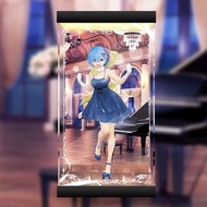 [AOWOBOX] TAITO Re 從零開始的異世界生活 雷姆 水晶禮服手辦 主題展示盒 展示箱 display box 亞加力 模型盒 亞加力展示盒 燈