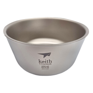 keith Titanium 鎧斯 純鈦雙層隔熱碗  Ti5322  1個