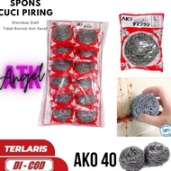 Dapatkan Diskon ( 1 Lusin ) Sabut Kawat Stainless Cuci Piring / Spons